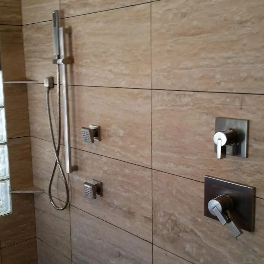 Shower fixture installation for Frozen Pipe Repair in Bloomington
